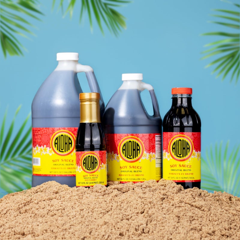 Aloha Shoyu - Original Blend Soy Sauce - Sweet and Light Profile - Made in Hawaii - 24 oz. Bottle - Image 4